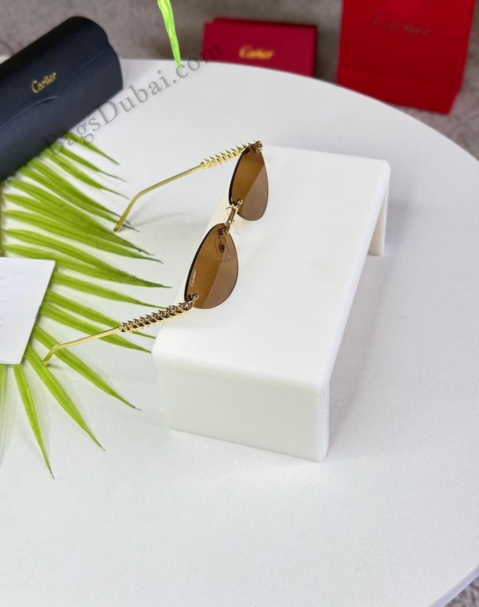 Clash de Cartier Sunglasses Brown