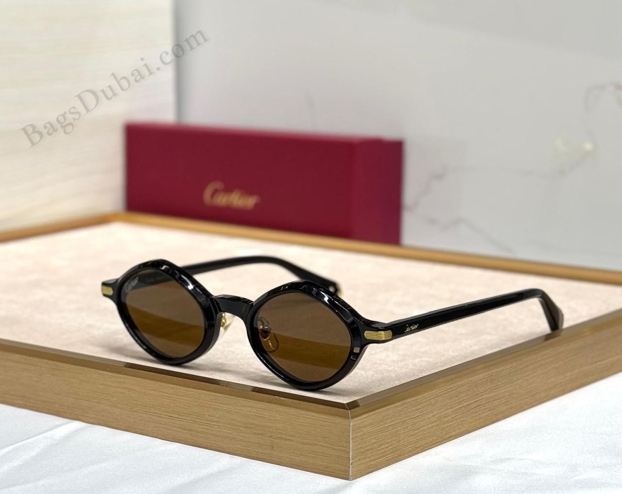 Premiere de Cartier Sunglasses Black