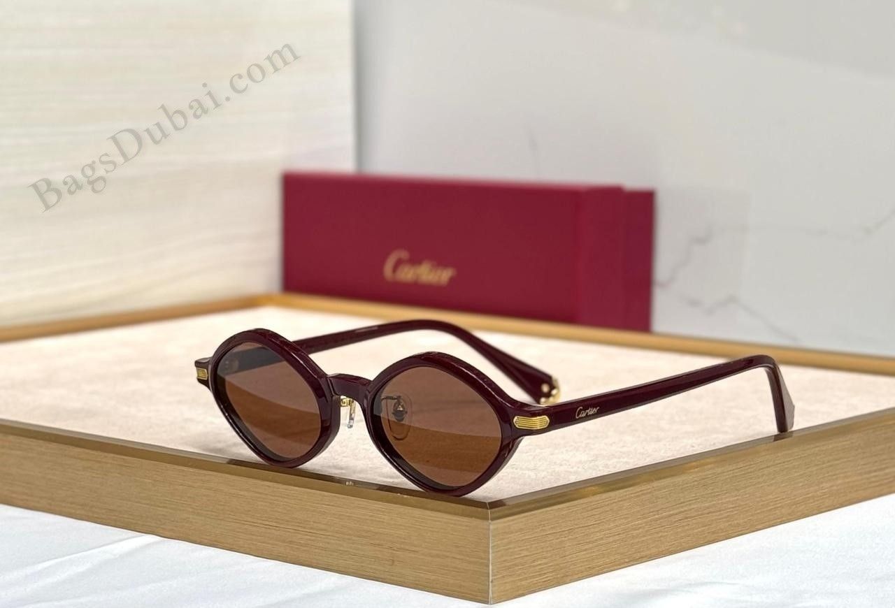 Premiere de Cartier Sunglasses Brown