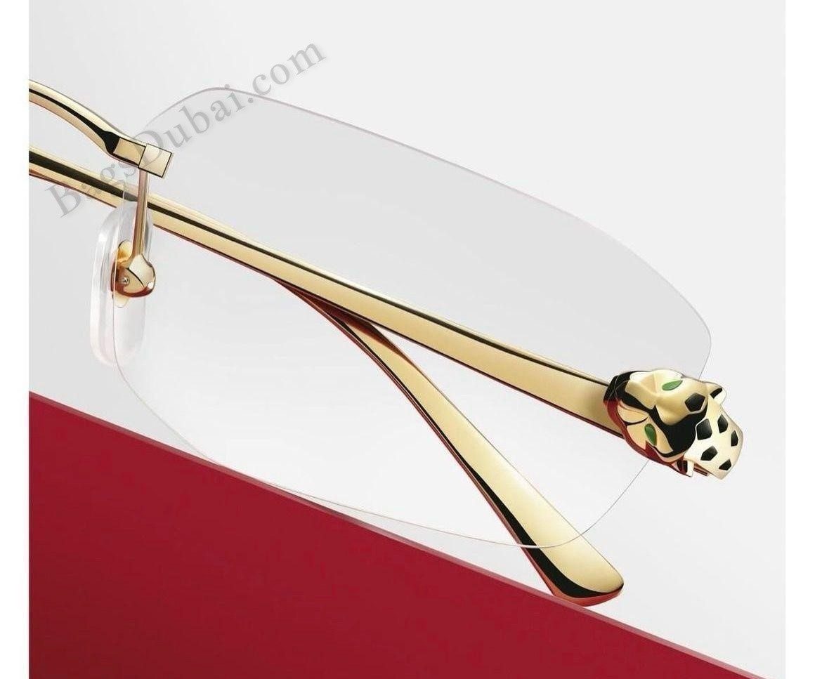 Panthere de Cartier Sunglasses White