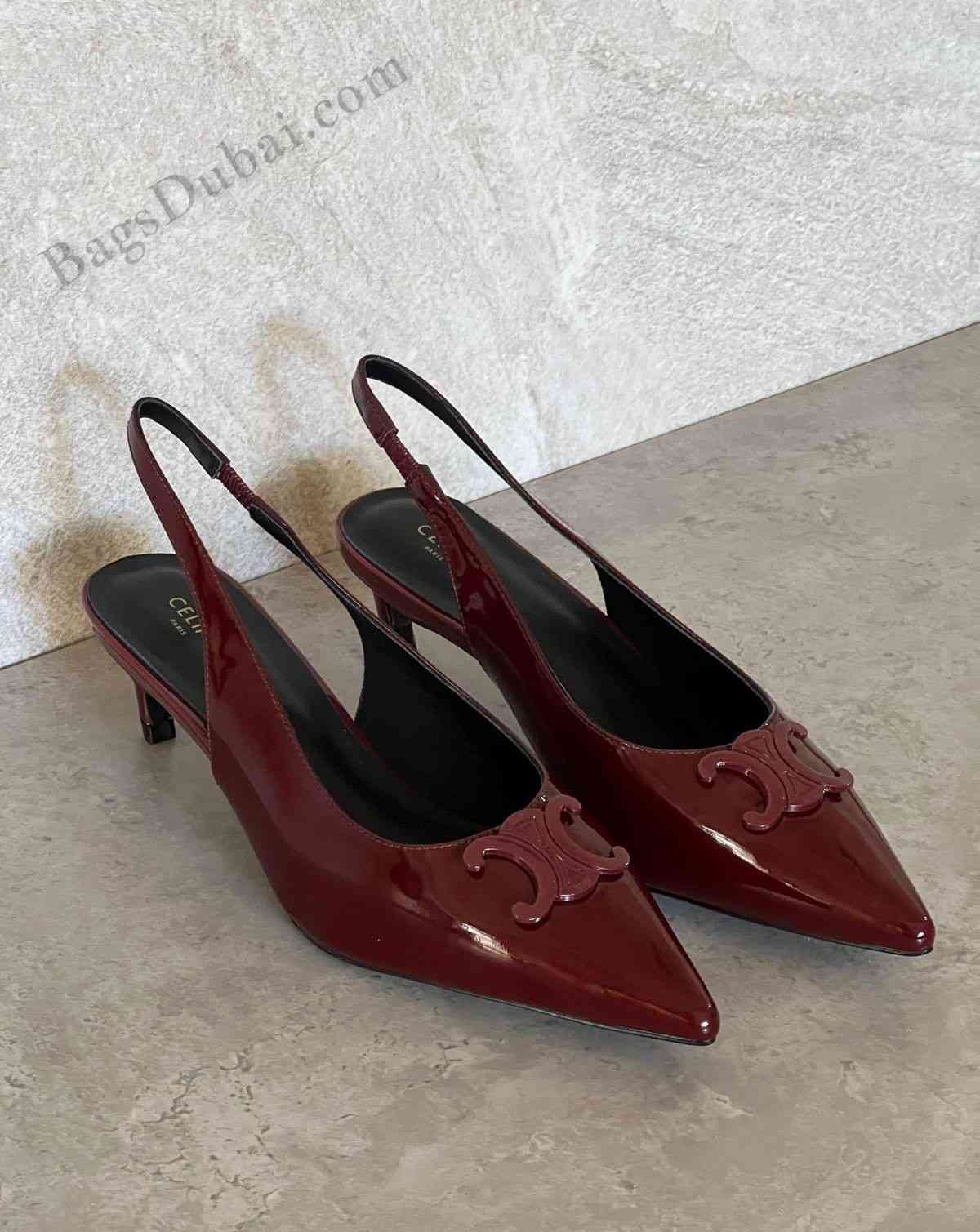 CELINE Pumps Alma Triomphe Red