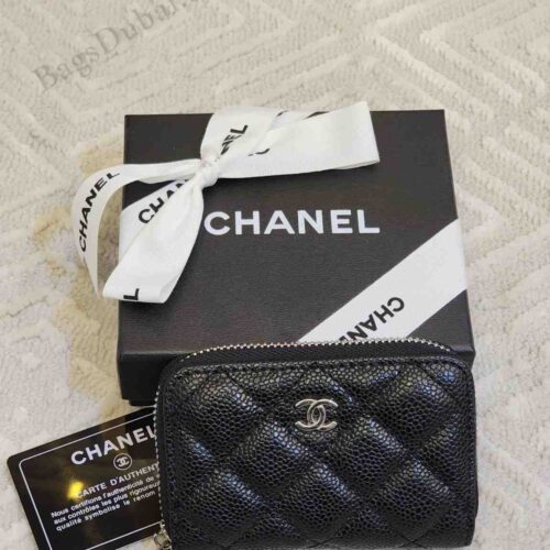 Chanel Card Holder Black