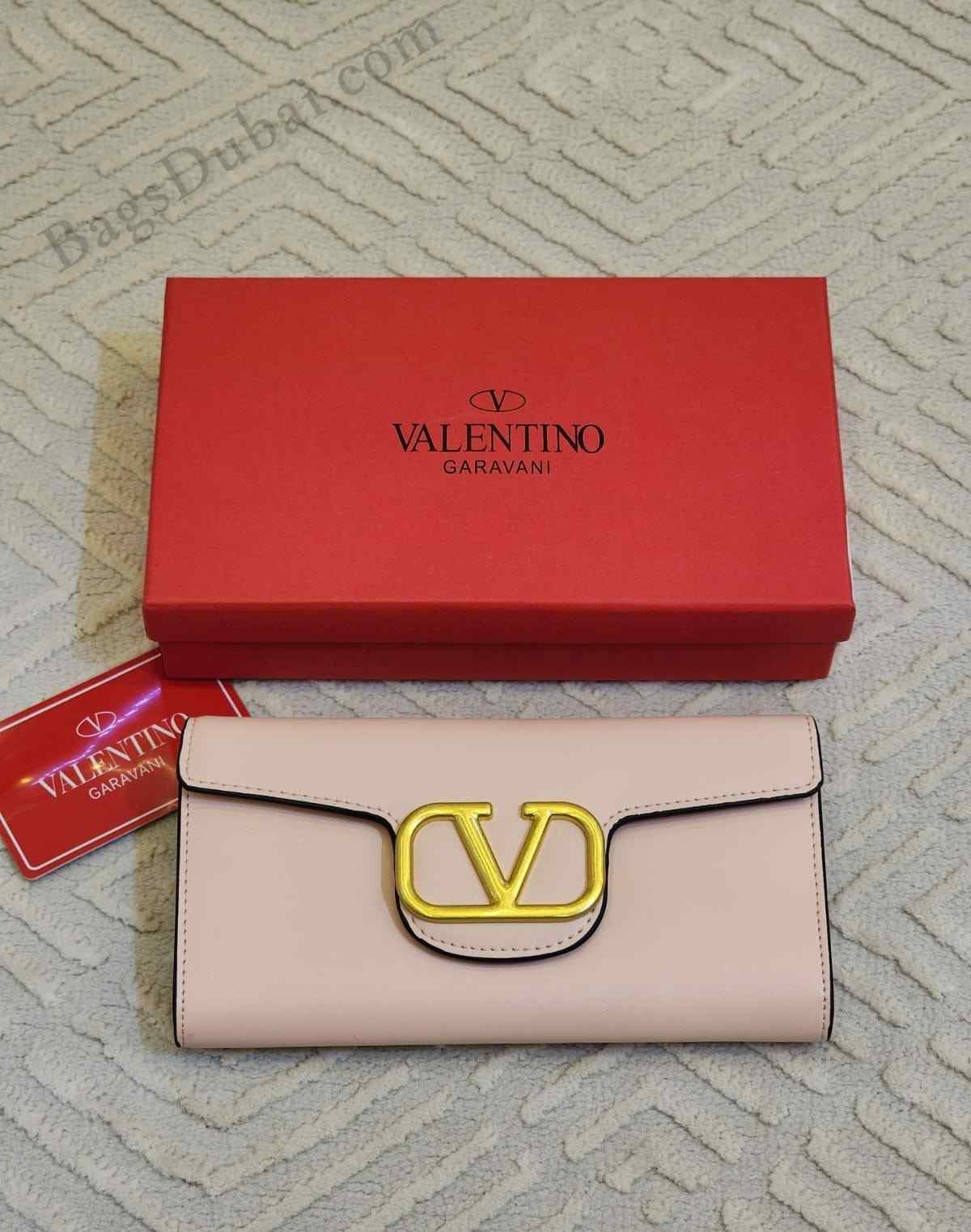 Valentino Shoulder Bag Loco VLogo Light Pink