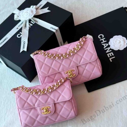 Chanel Classic Flap bag Pink
