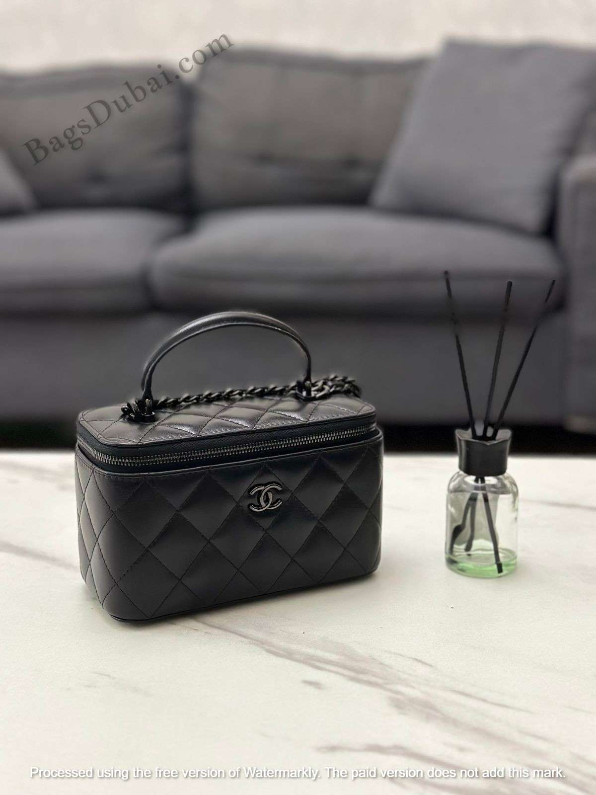 Chanel Vanity Case Black