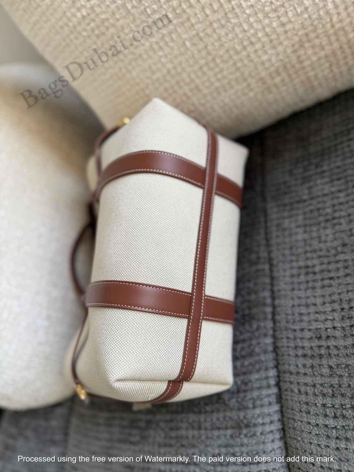 LORO PIANA Ghiera Tote Bag Brown