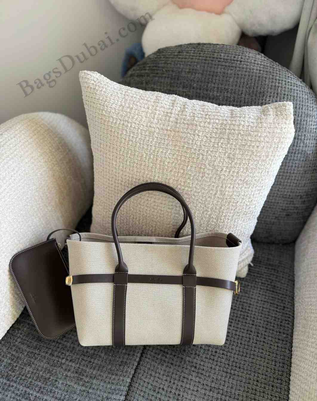 LORO PIANA Ghiera Tote Bag Black