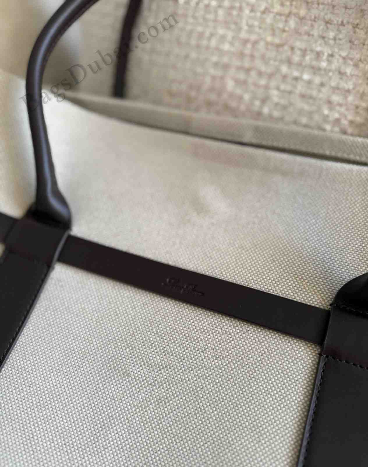 LORO PIANA Ghiera Tote Bag Black