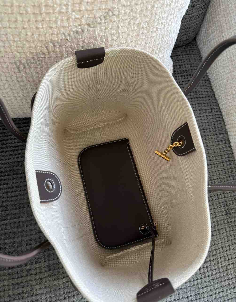 LORO PIANA Ghiera Tote Bag Black