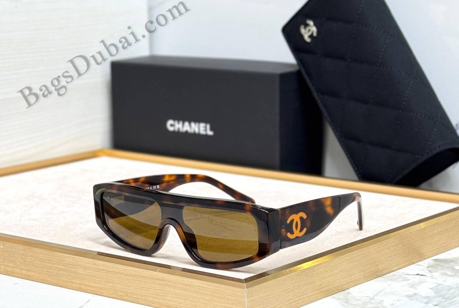 Shield Sunglasses Tortoise
