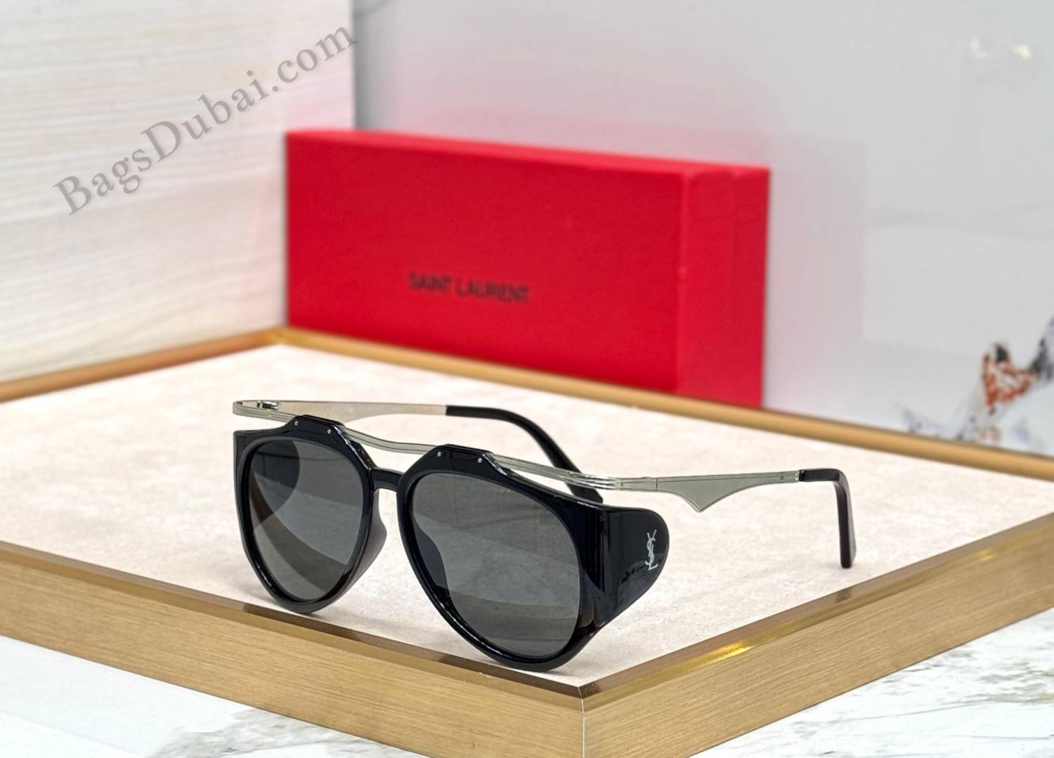 YSL Sunglasses SL M137/F Amelia Black