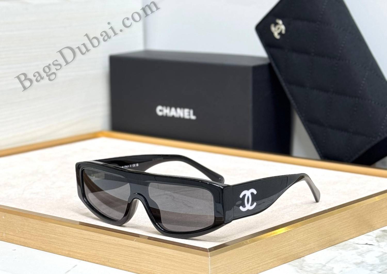 Shield Sunglasses Black