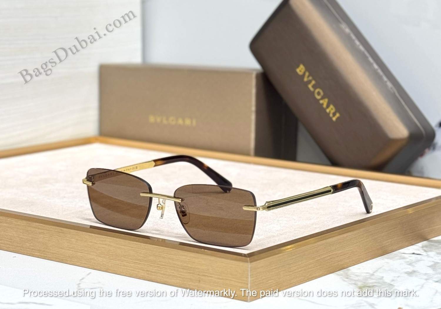 Bvlgari Sunglasses Brown