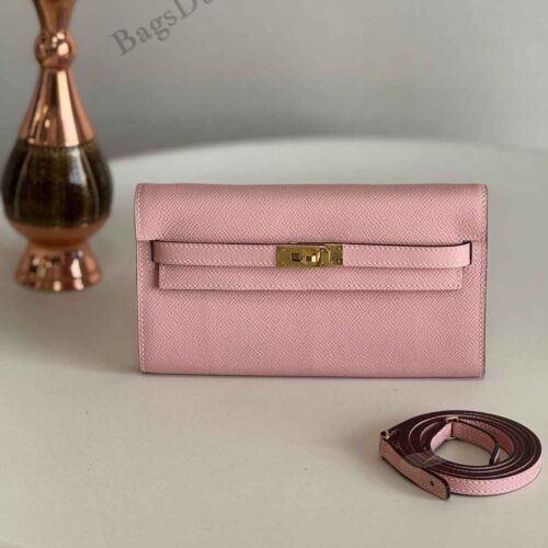 To Go Kelly Wallet Pink