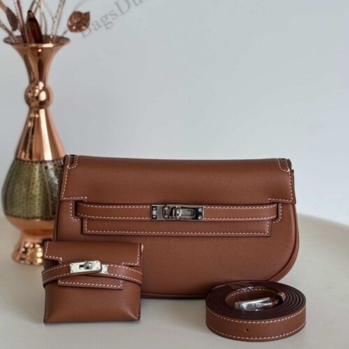 Kelly Bag Move Swift Brown