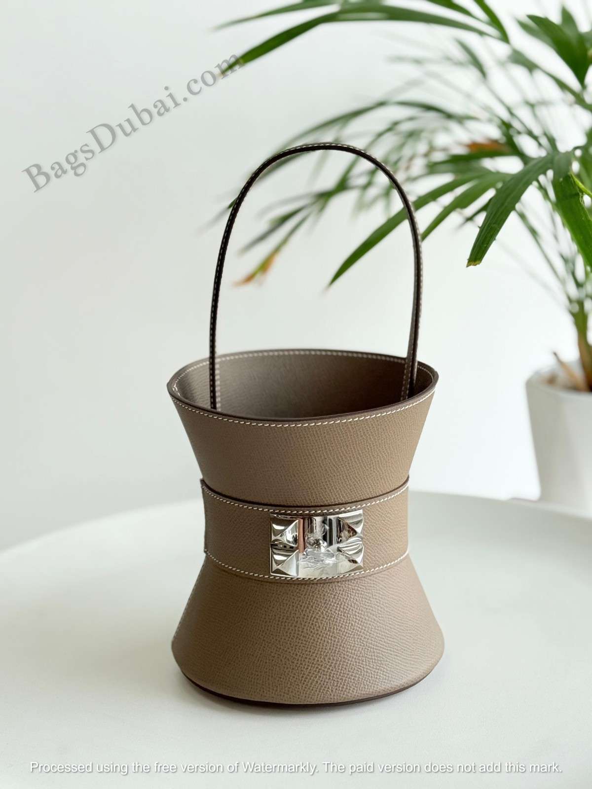 Hermes Mini Bag Medor Grey