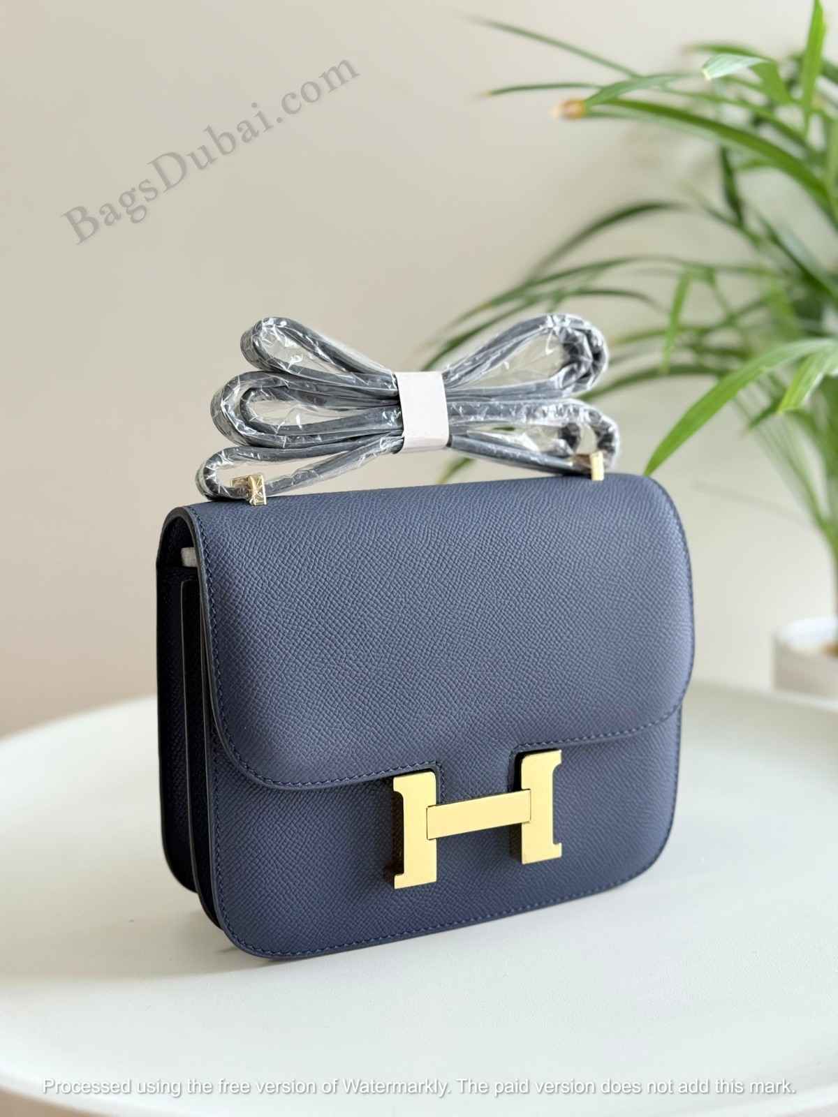 Mini Constance Wallet Black