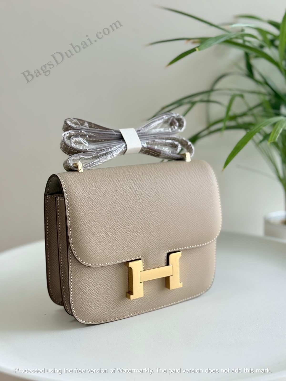 Mini Constance Wallet Grey