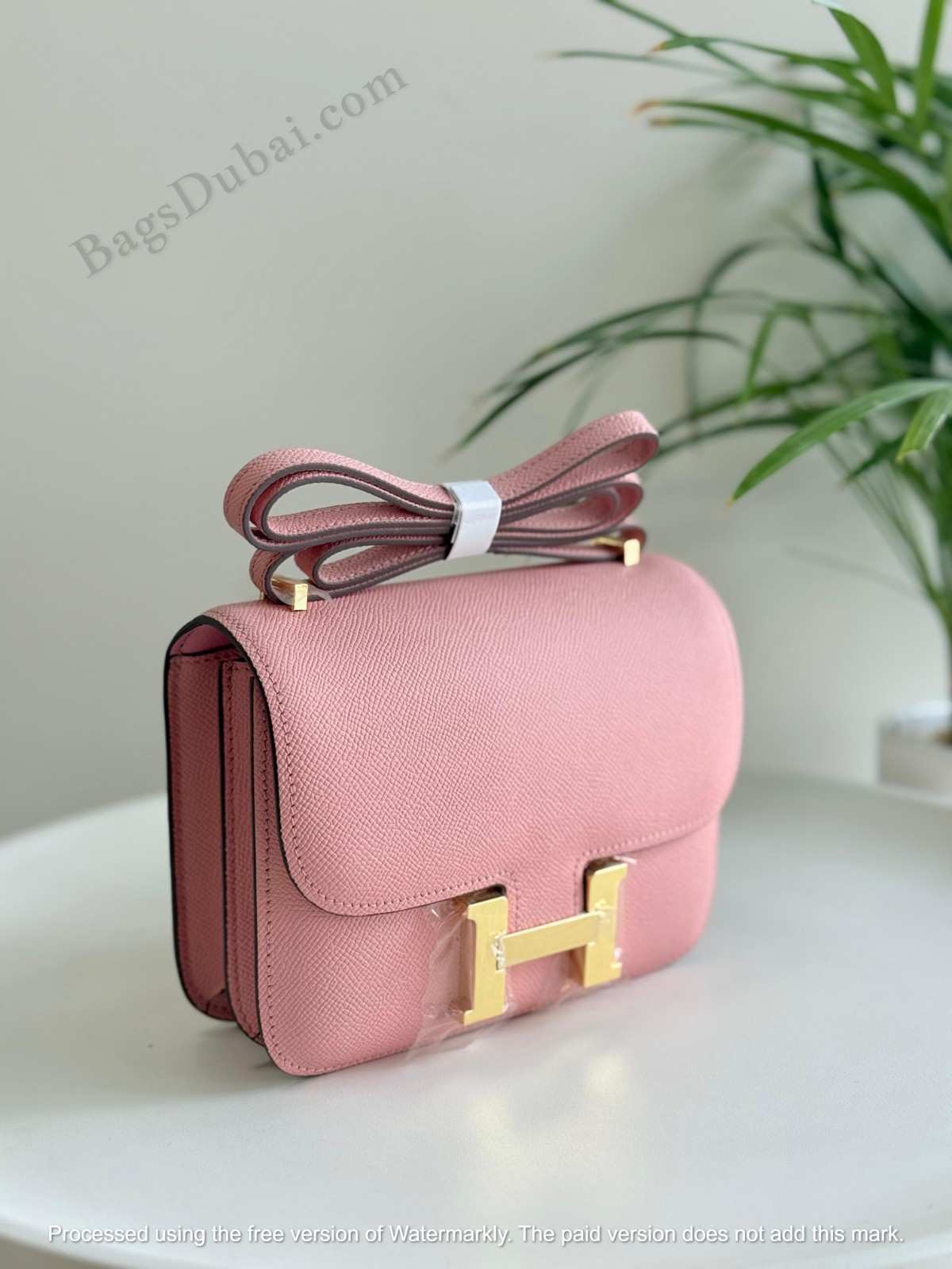 Hermes Mini Constance 18 Epsom Leather Women's Wallet In Dubai - Image 24