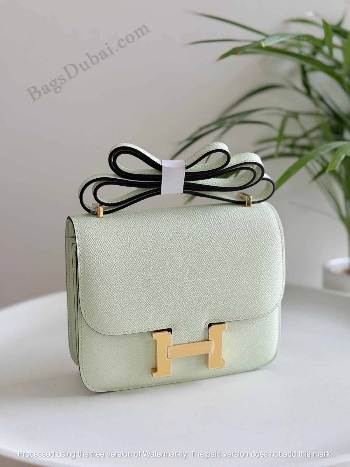 Hermes Mini Constance 18 Epsom Leather Women's Wallet In Dubai - Image 23