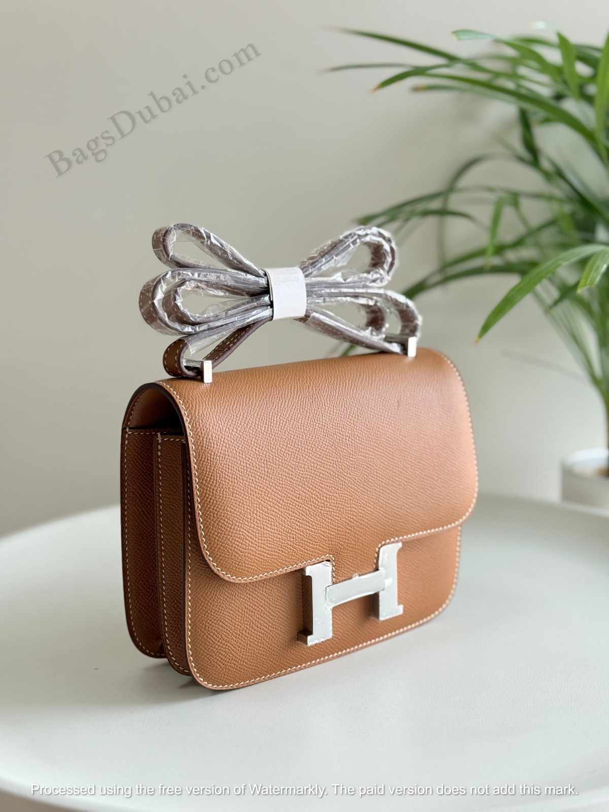 Hermes Mini Constance 18 Epsom Leather Women's Wallet In Dubai - Image 27
