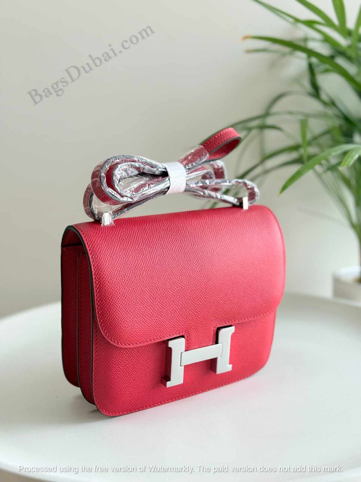 Hermes Mini Constance 18 Epsom Leather Women's Wallet In Dubai - Image 25