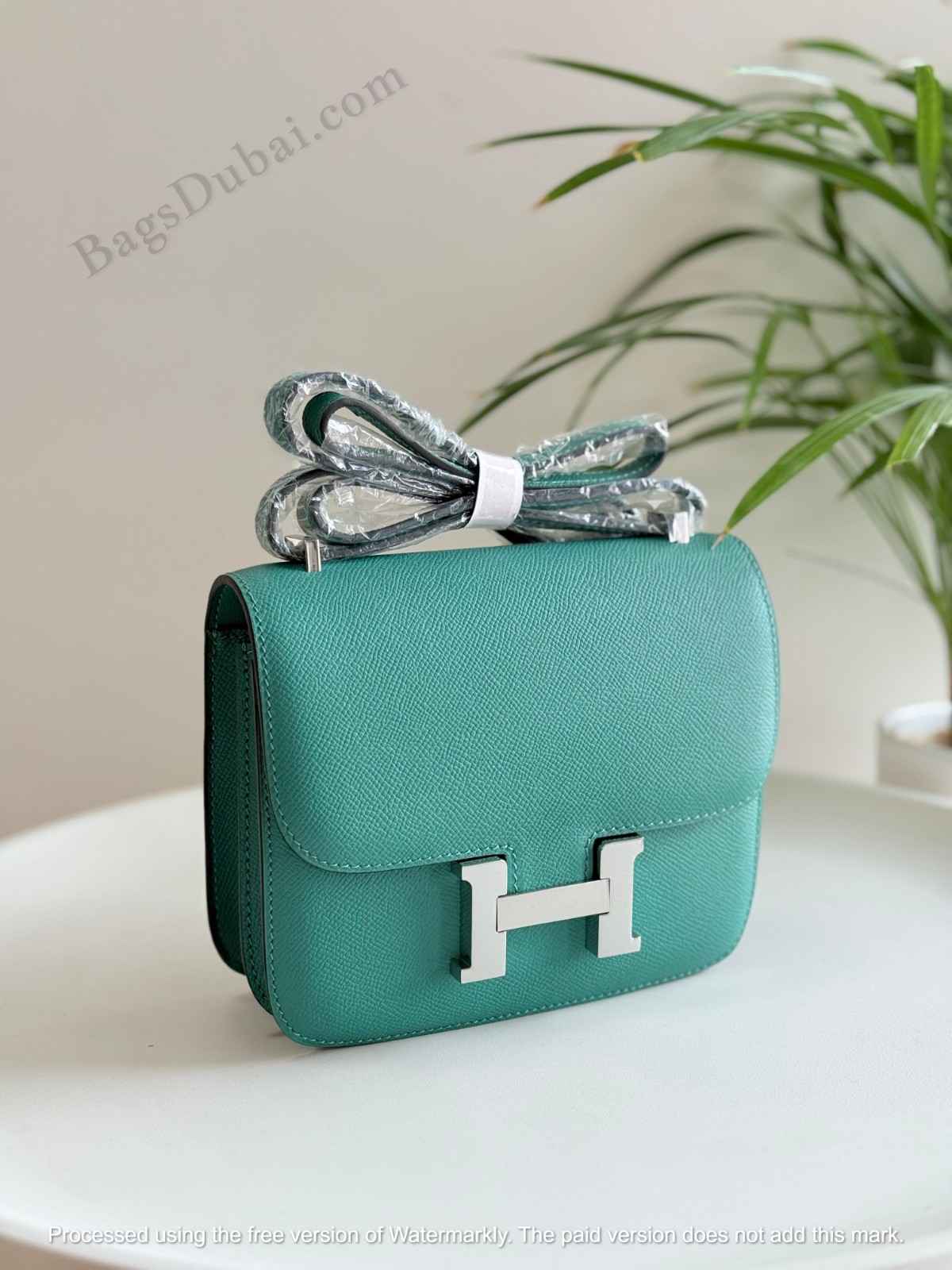 Mini Constance Wallet Dark Greed