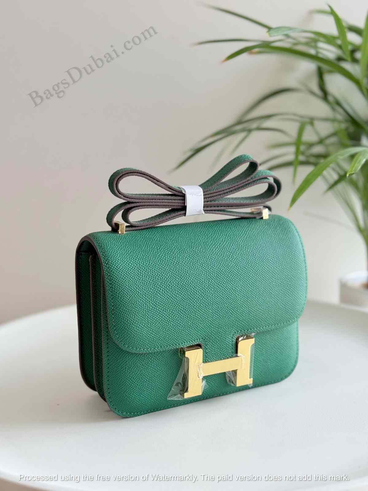 Hermes Mini Constance 18 Epsom Leather Women's Wallet In Dubai - Image 20