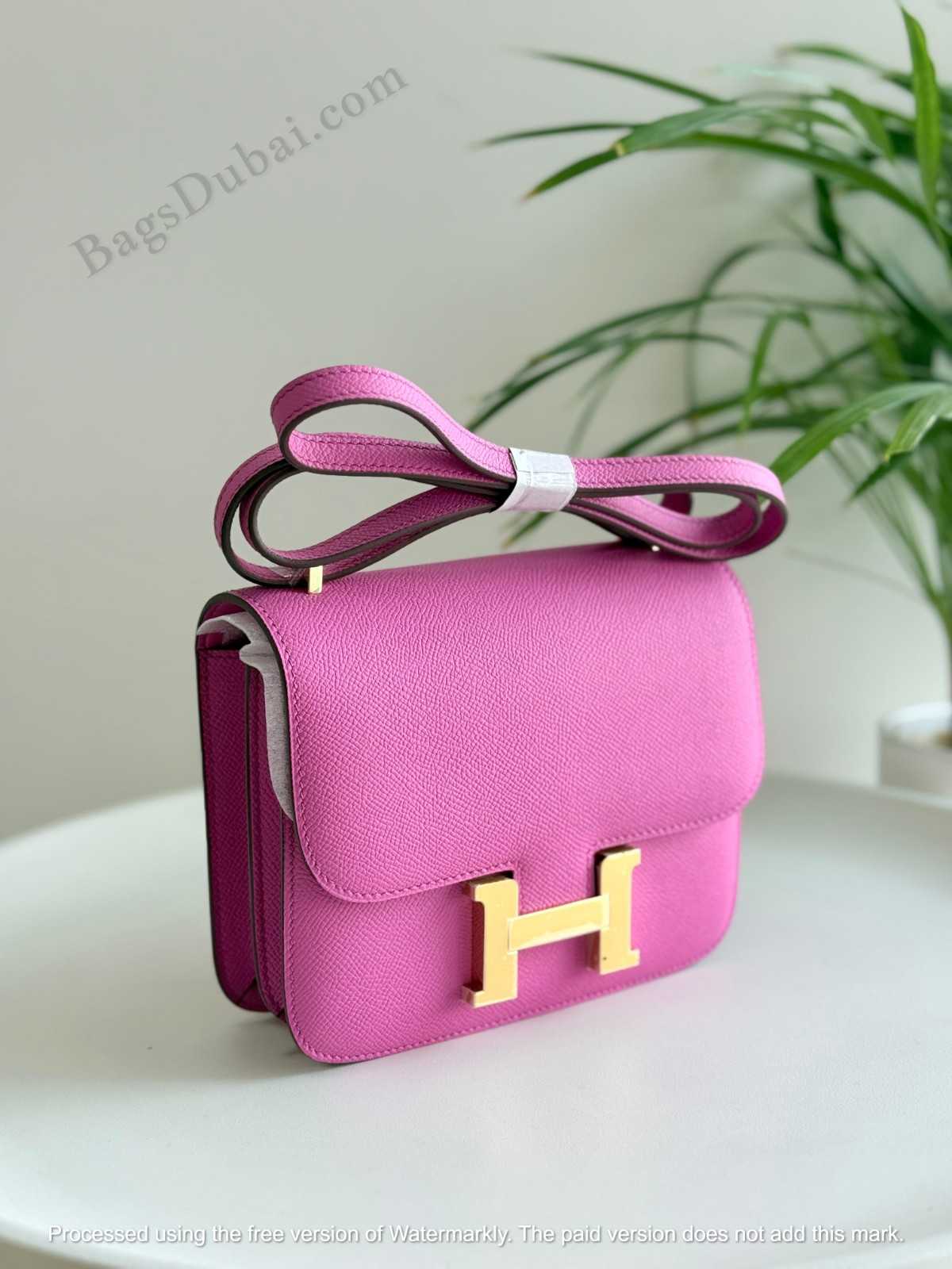 Mini Constance Wallet Pink