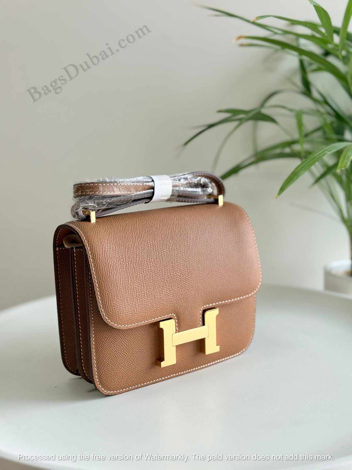Hermes Mini Constance 18 Epsom Leather Women's Wallet In Dubai - Image 22