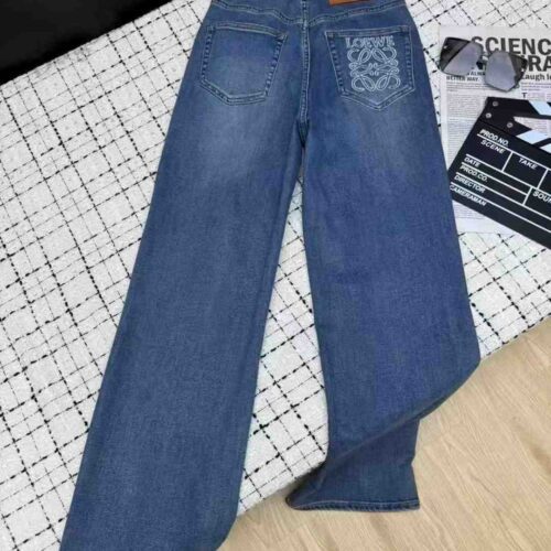 Loewe Jeans Anagram Denim Blue