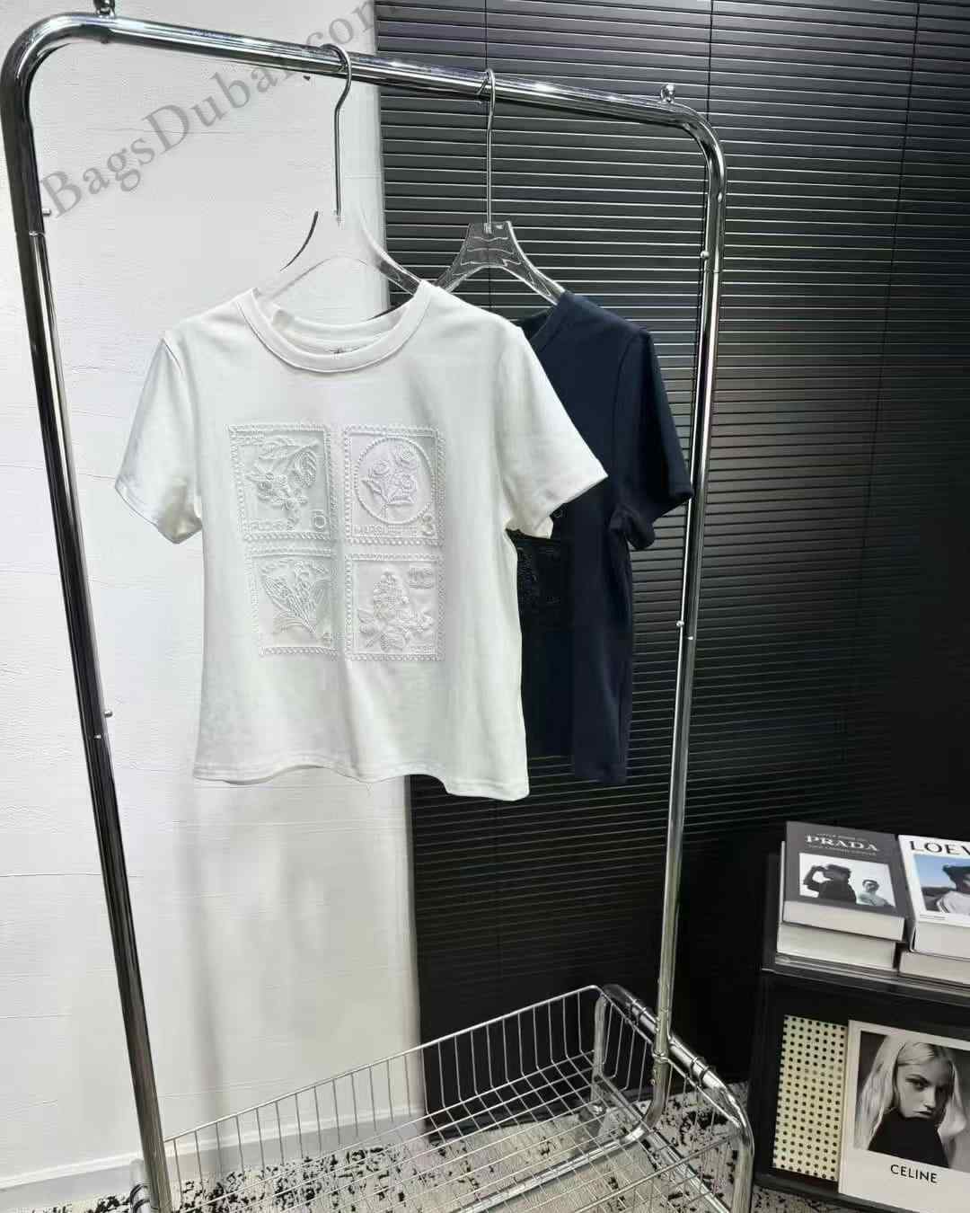 Chanel T-shirt White & Blue