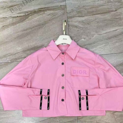 Dior Shirt Womens Pink