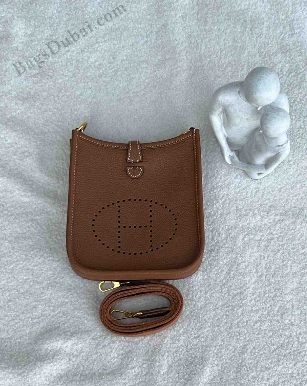Hermes Evelyne Bag Brown