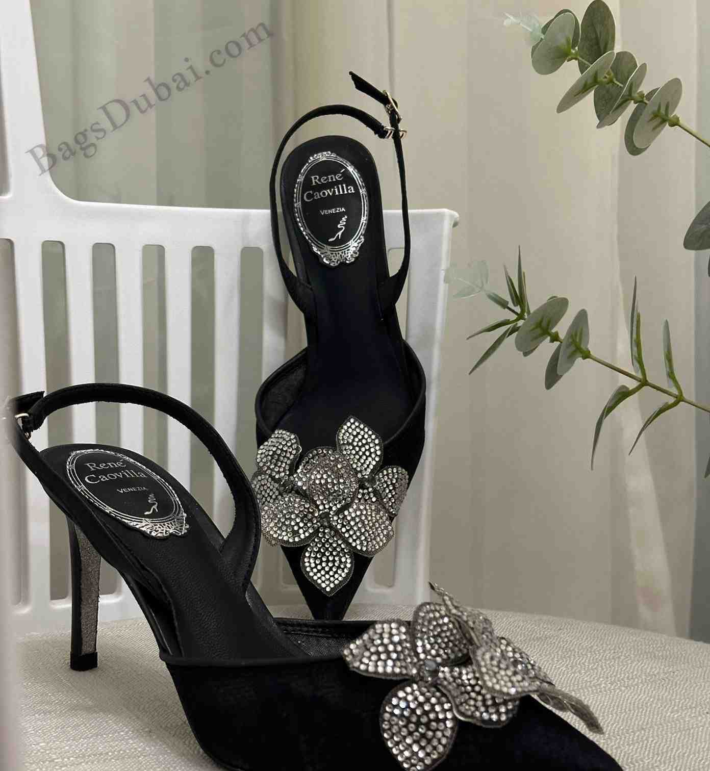 RENE CAOVILLA Heel Black