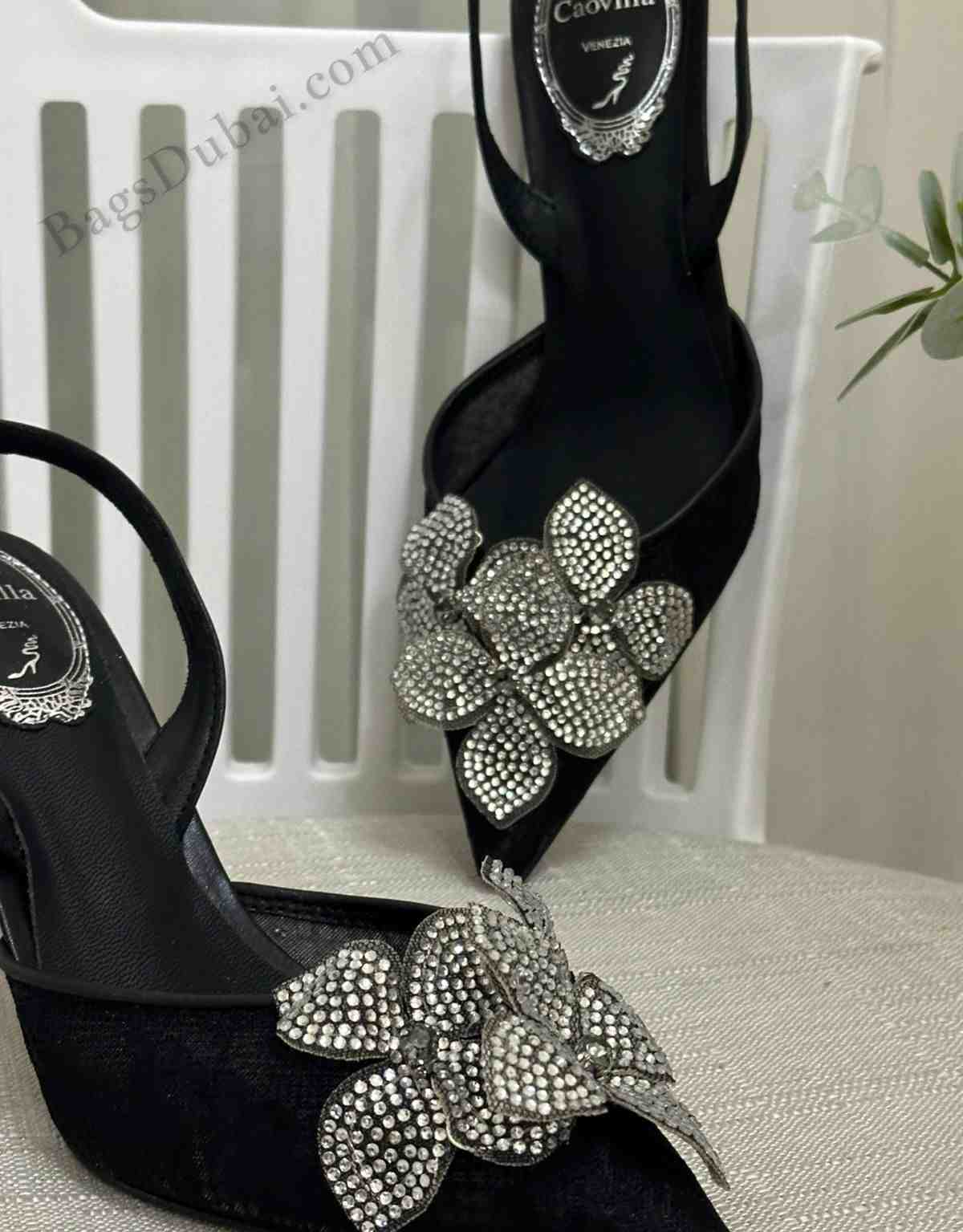 RENE CAOVILLA Heel Black