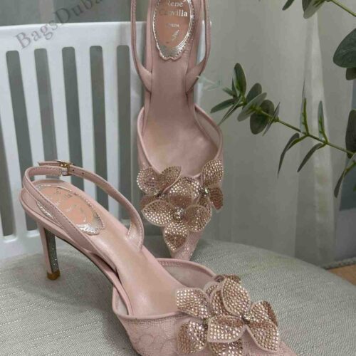RENE CAOVILLA Heel Pink