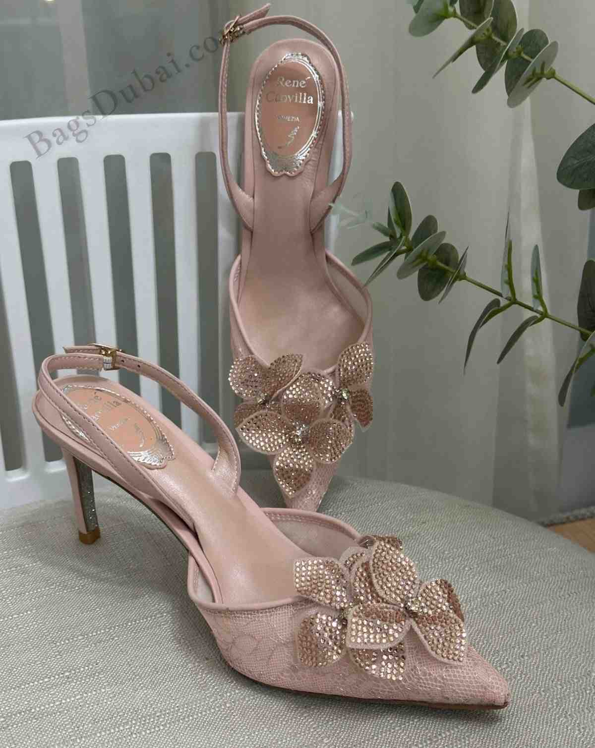RENE CAOVILLA Heel Pink