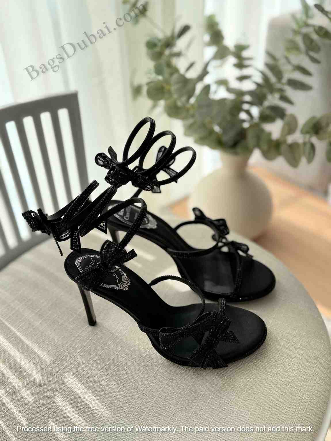 Rene Caovilla Sandals Black