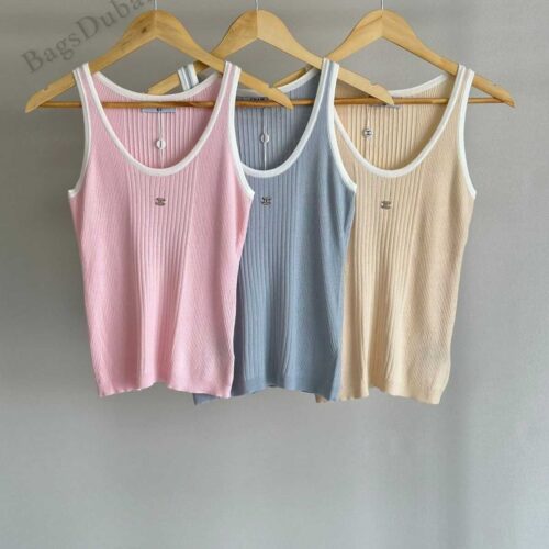Chanel Top Tank Ribbed