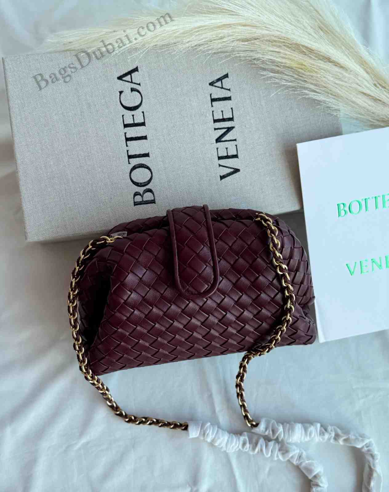 Bottega Veneta Lauren 1980 Clutch Brown