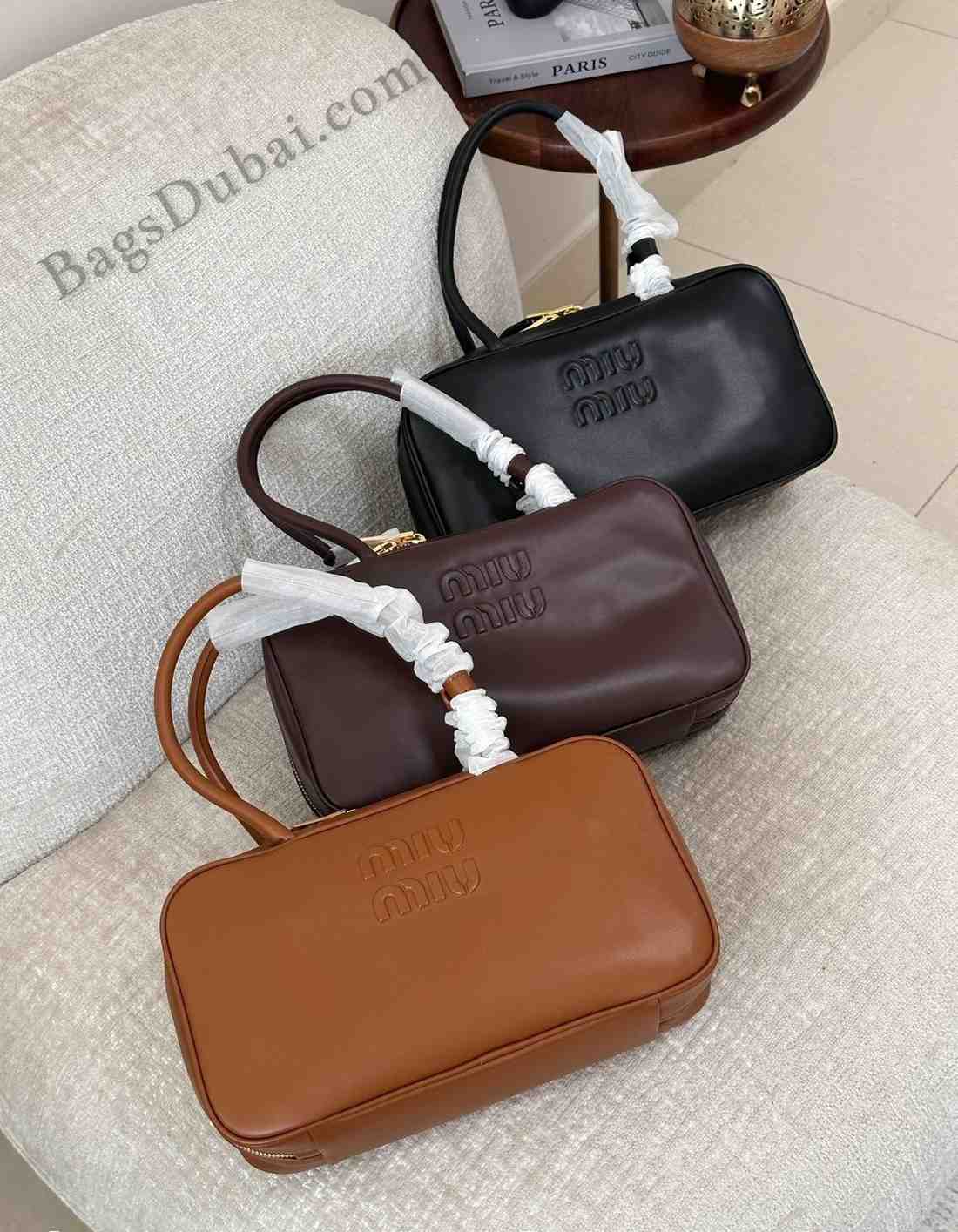 Miu Miu Bag Top Handle Beau Leather