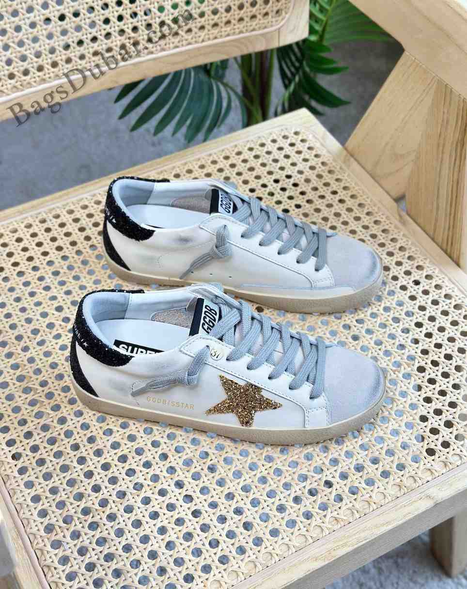 Superstar Glitter Golden Goose Sneakers White