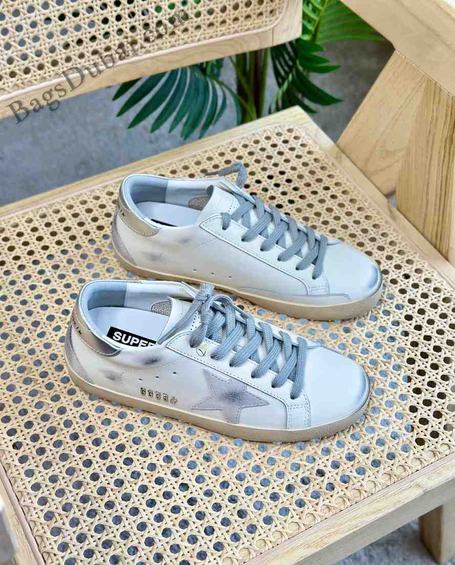 Superstar Glitter Golden Goose Sneakers White