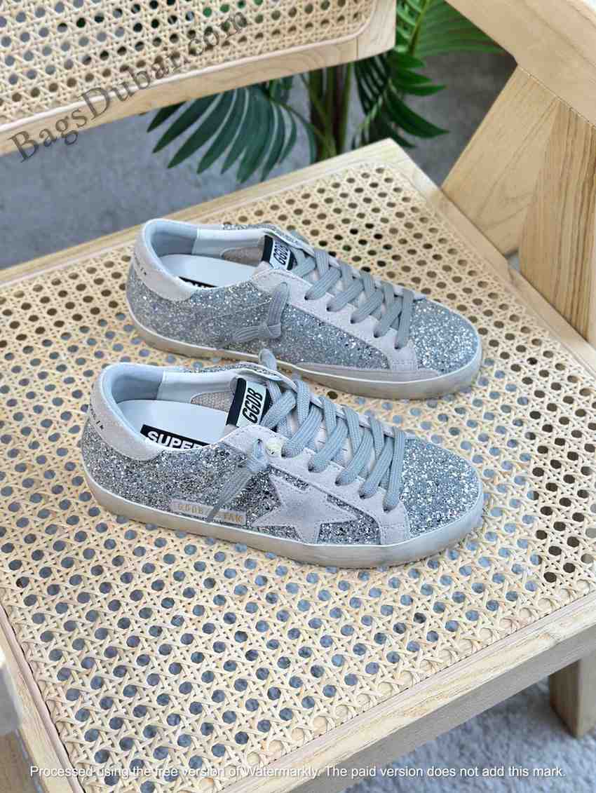 Superstar Glitter Golden Goose Sneakers White
