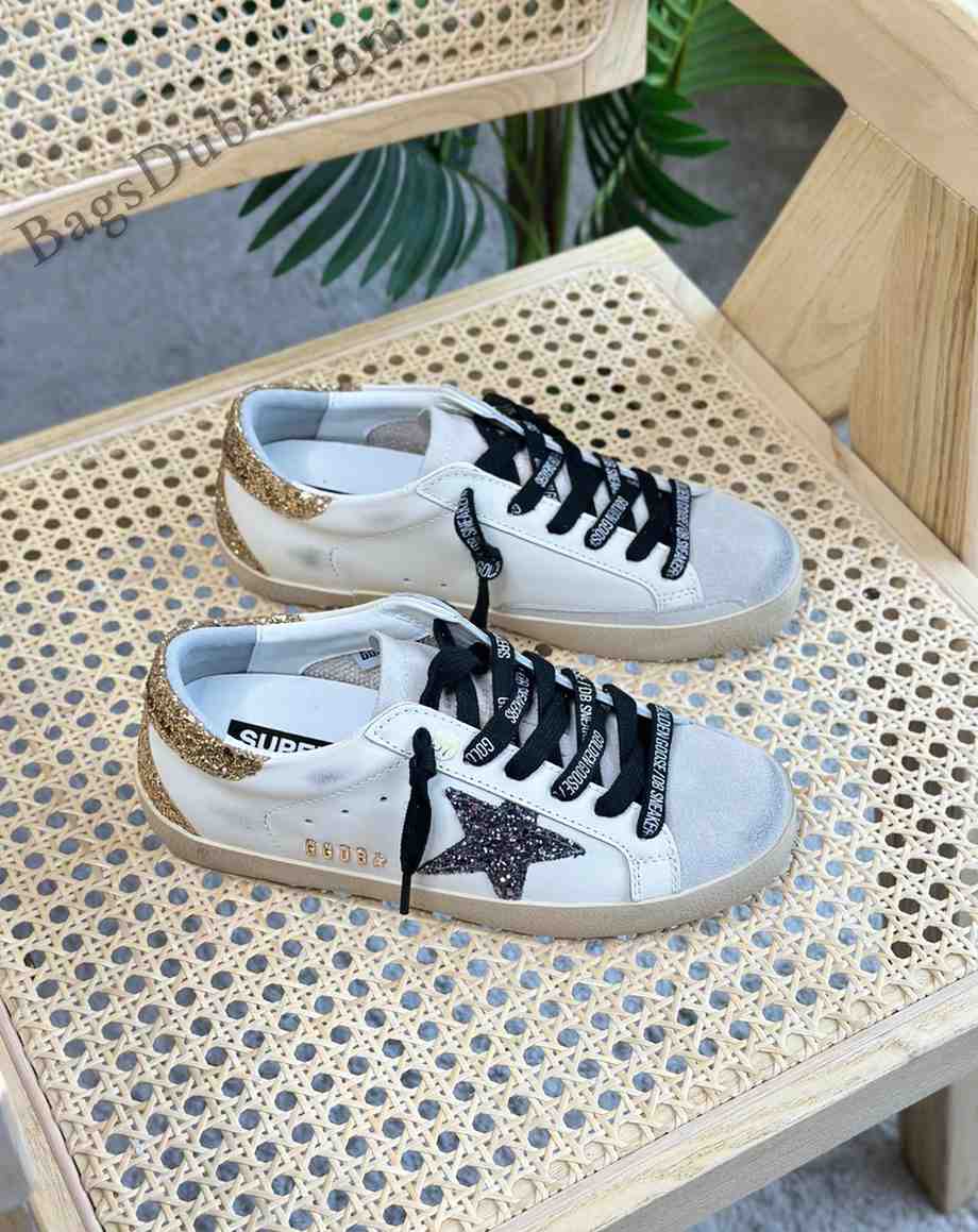 Superstar Glitter Golden Goose Sneakers White