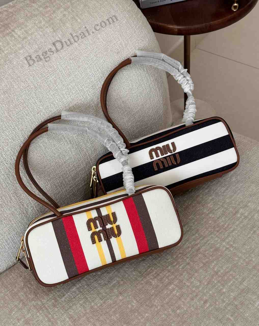 Miu Miu tote Bag Beau Canvas