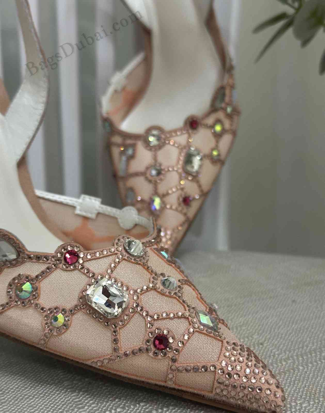 Rene Caovilla Heel Sandals Veneziana Pink