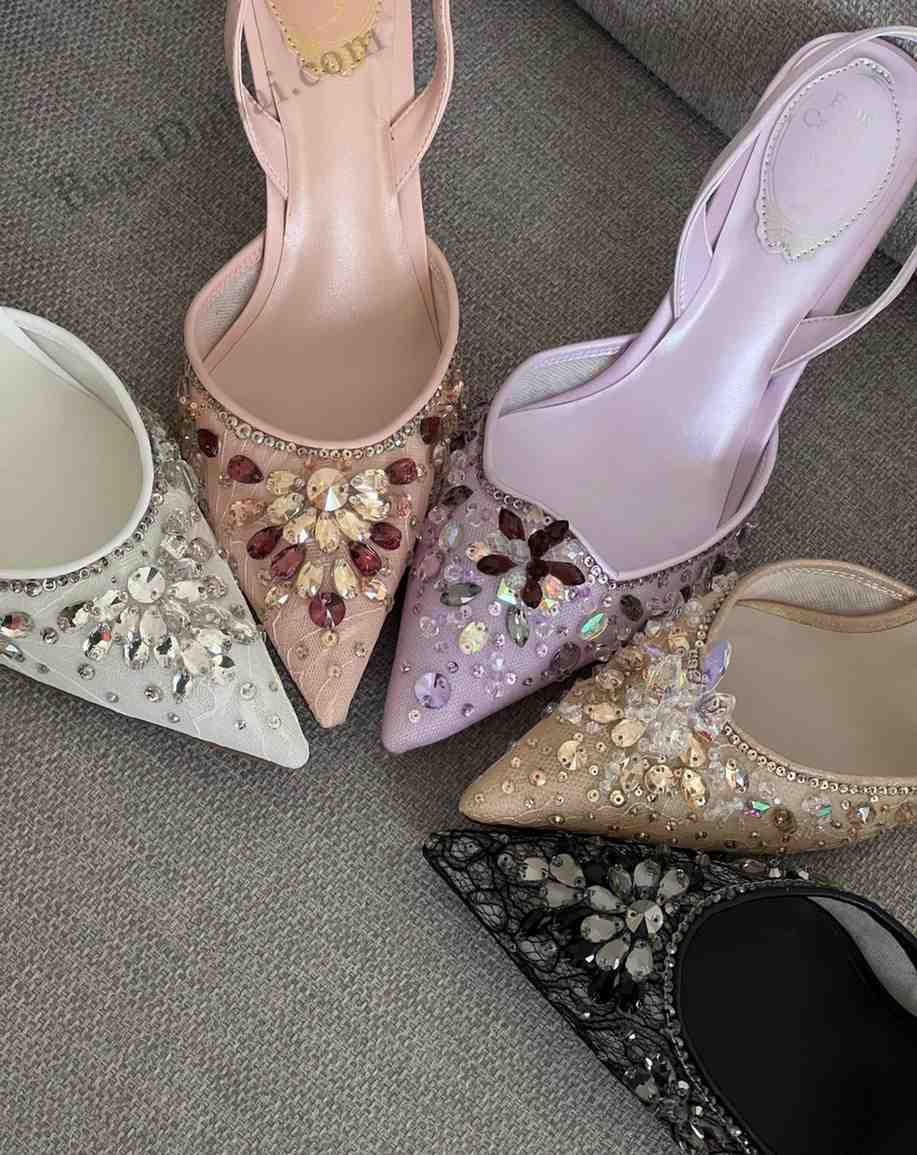 Rene Caovilla Cinderella 75 Pumps