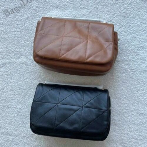 Leather Flap Shoulder Small Bag